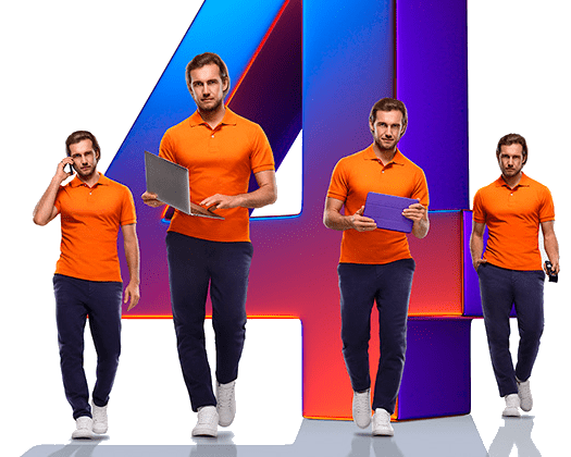 Великолепная четверка Ростелеком в село Ермошиха (Алтайский край)